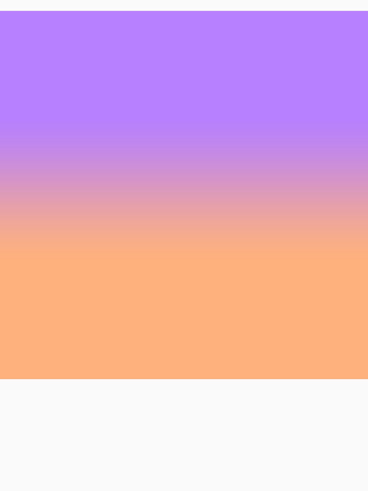 Cool Sunrise Peach and Purple Gradient by Kodexstore