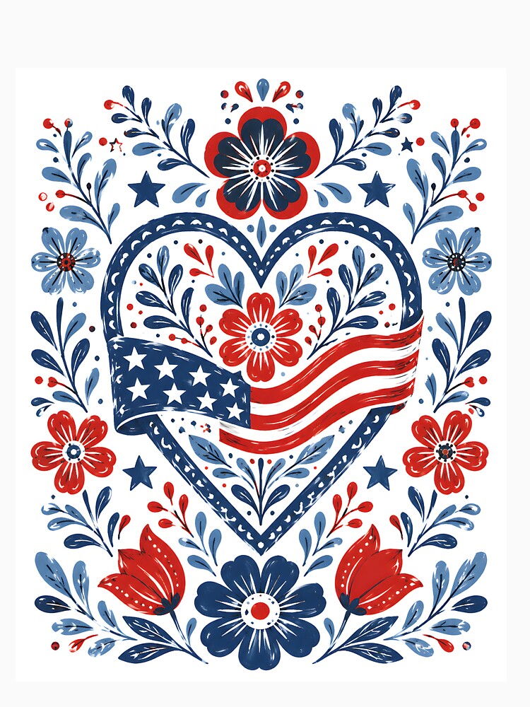 Patriotic Folk Heart by RexNoise