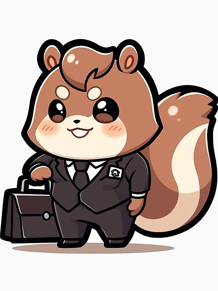Business Squirrel by PyramidSchmear