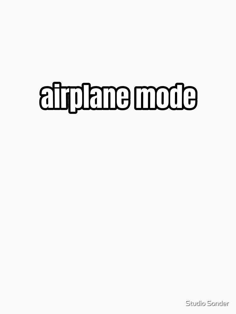 Airplane Mode by Studio Sonder