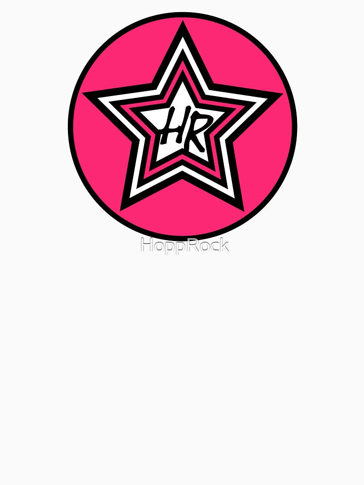 HoppRock Logo with circular background outlined by HoppRock