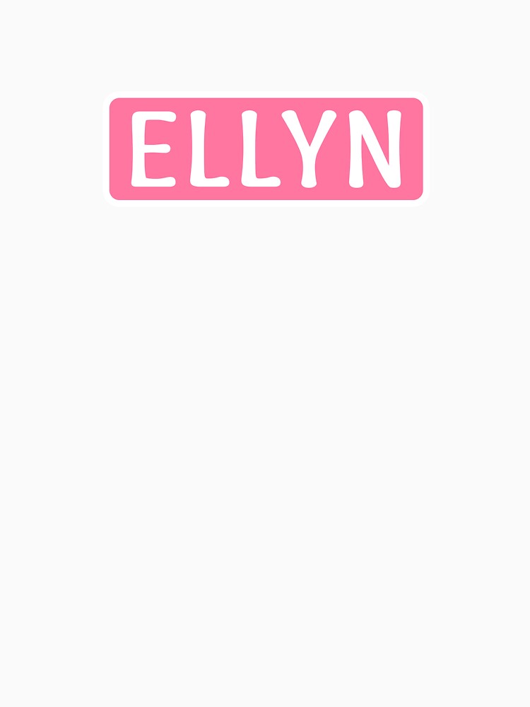 Ellyn Name by Jeallan Designs
