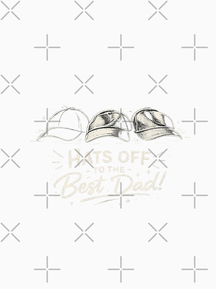 Hats Off to Dad – Minimalist Father’s Day Line Art by KielArt