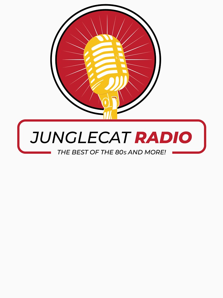 JungleCat Radio Red Logo Tees by JungleCatRadio Unisex , , , Long Sleeve Tee
