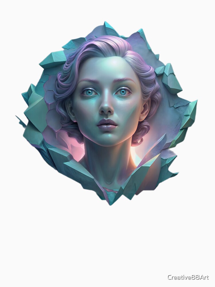 isolated holo female design by Creative88Art