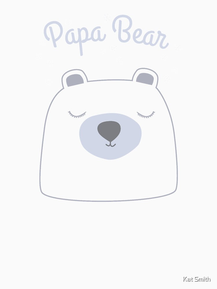 Papa Bear Black by KatSmith143