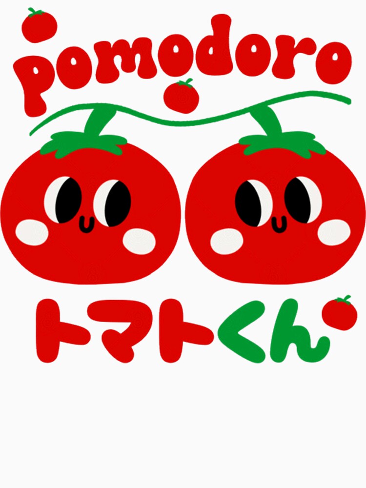 Pomodoro Twins Kawaii Tomato Duo by mooreweeksArt