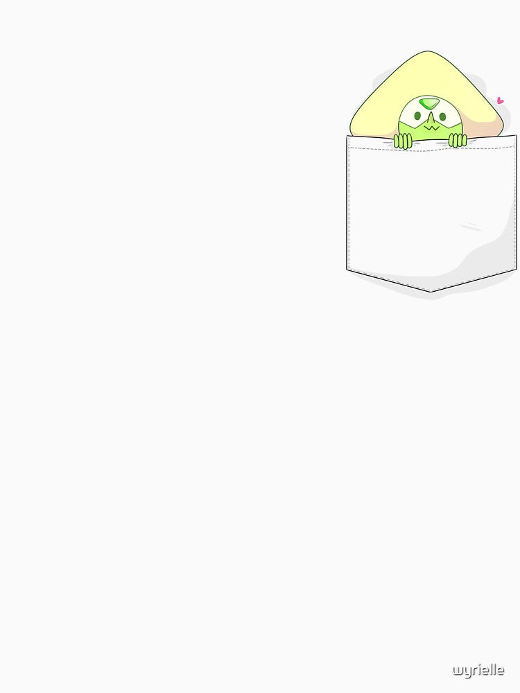 Happy Peridot fake pocket by wyrielle