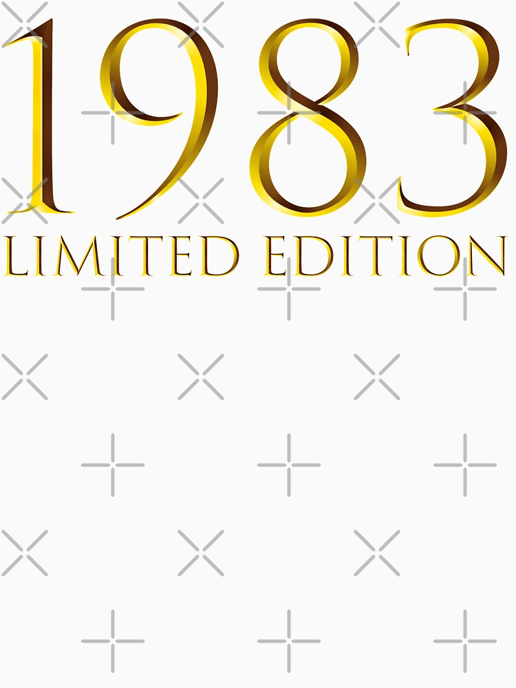 1983 Limited Edition 38 Years Old 38th Birthday by DavisHasari