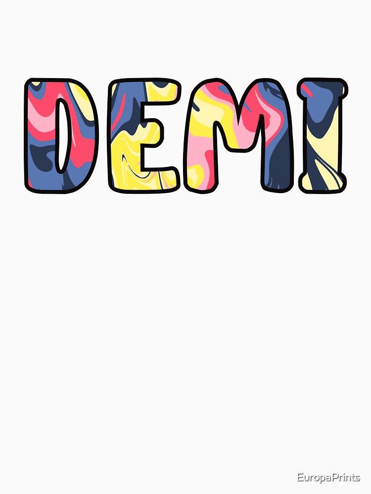 Demi Custom Name by EuropaPrints
