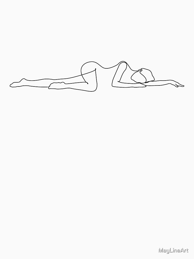 Copy of Female Figure Line Art by MayLineArt