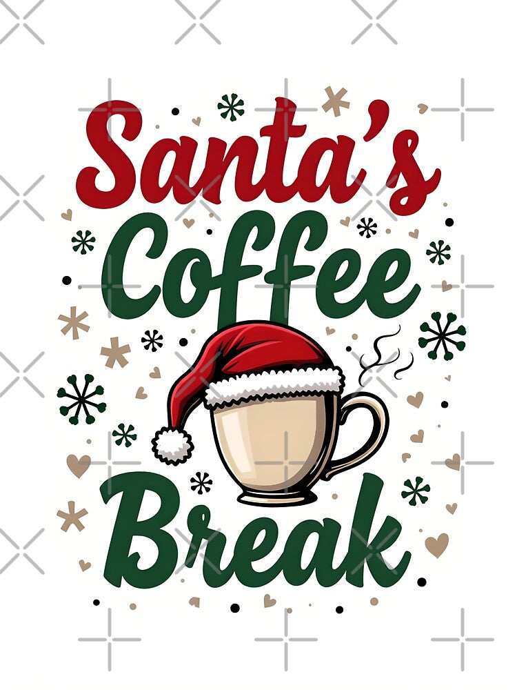 Santa’s Coffee Break - Festive Holiday by RAOGY
