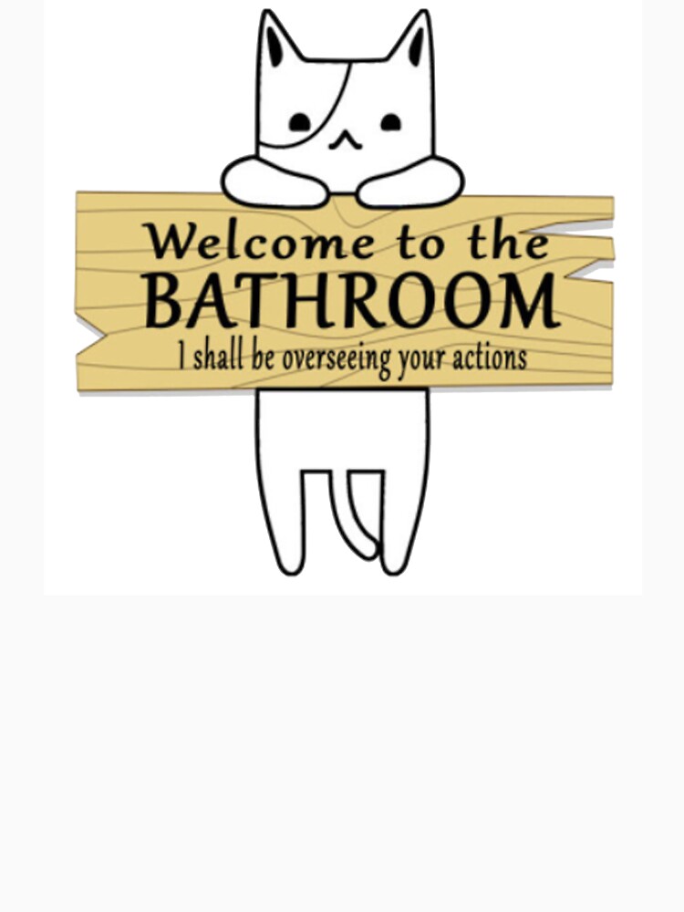 Cat Welcome Sign by SvenNacht