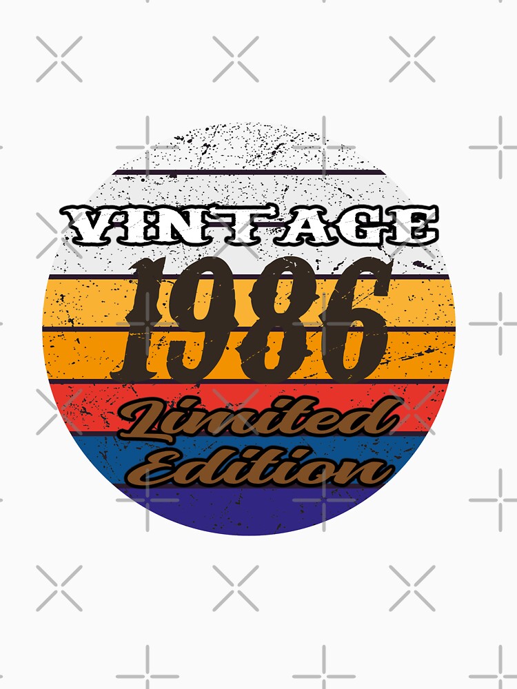Vintage 1986 limited edition by justbejoker