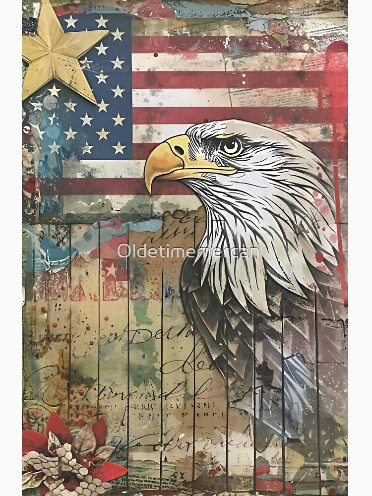 Eagle Over Faded Glory by Oldetimemercan