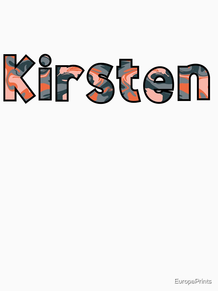 Kirsten Custom Name by EuropaPrints