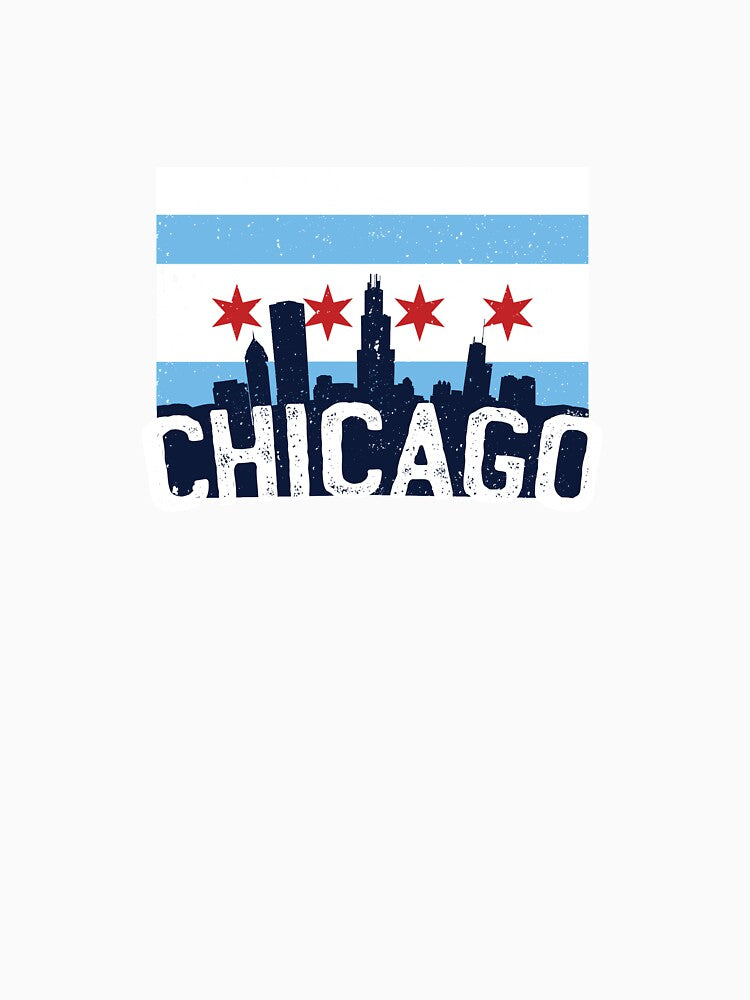 Chicago USA Skyline Design by DavinciStore21