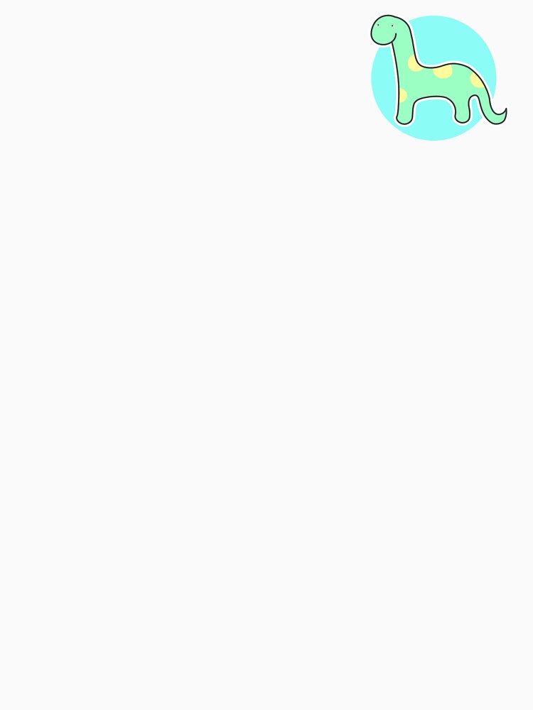 Kawaii Dinosaur Pastel Dino by AutonomousN Unisex , , , Long Sleeve Tee