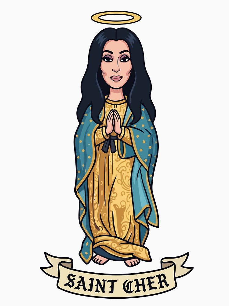 Saint Cher by tigrootiger Unisex , , , Long Sleeve Tee