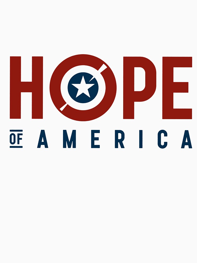 Hope of America Shirt, Patriotic USA by RamneekFraty