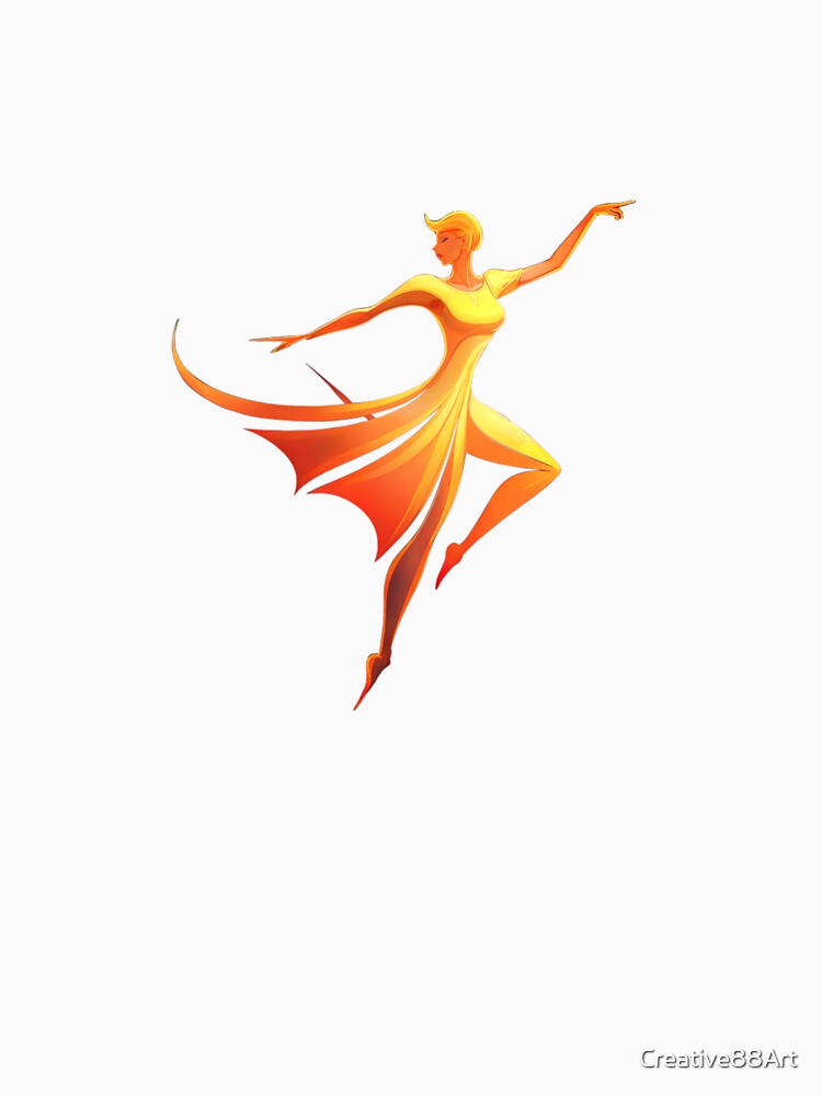 dance logo design figure by Creative88Art