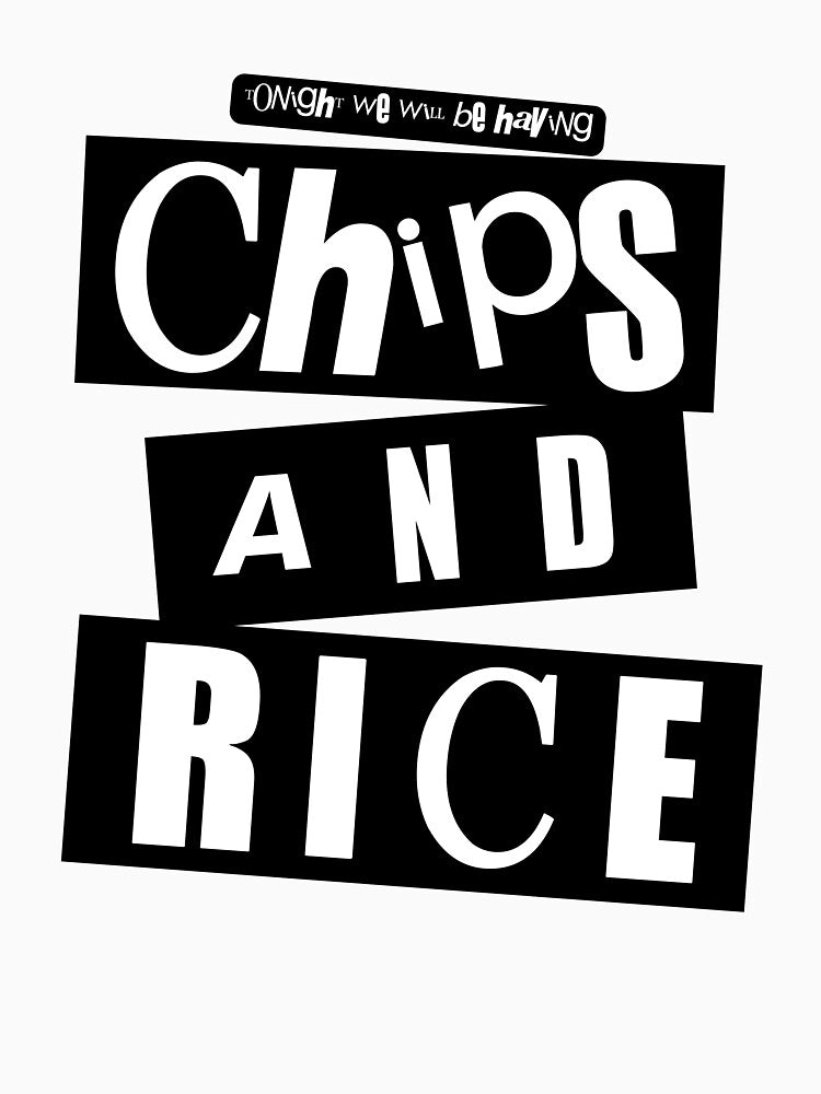 Tonight We Will Be Having Chips And Rice Punk by 133DandC