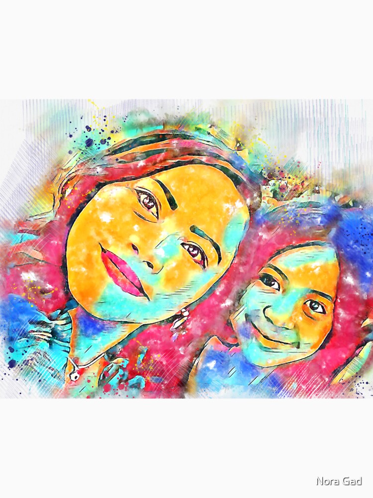 Custom portrait by Nora Gad