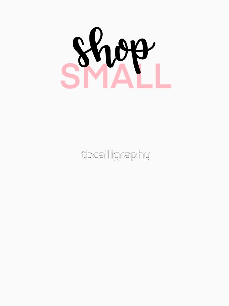Calligraphy Shop Small, Small Business Owner by tbcalligraphy