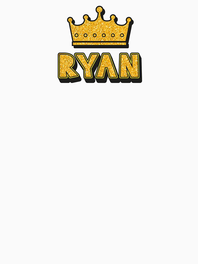 Ryan Personalized Name With Crown - Cool & Funny Custom Gift for Men and Boys by Oussinc