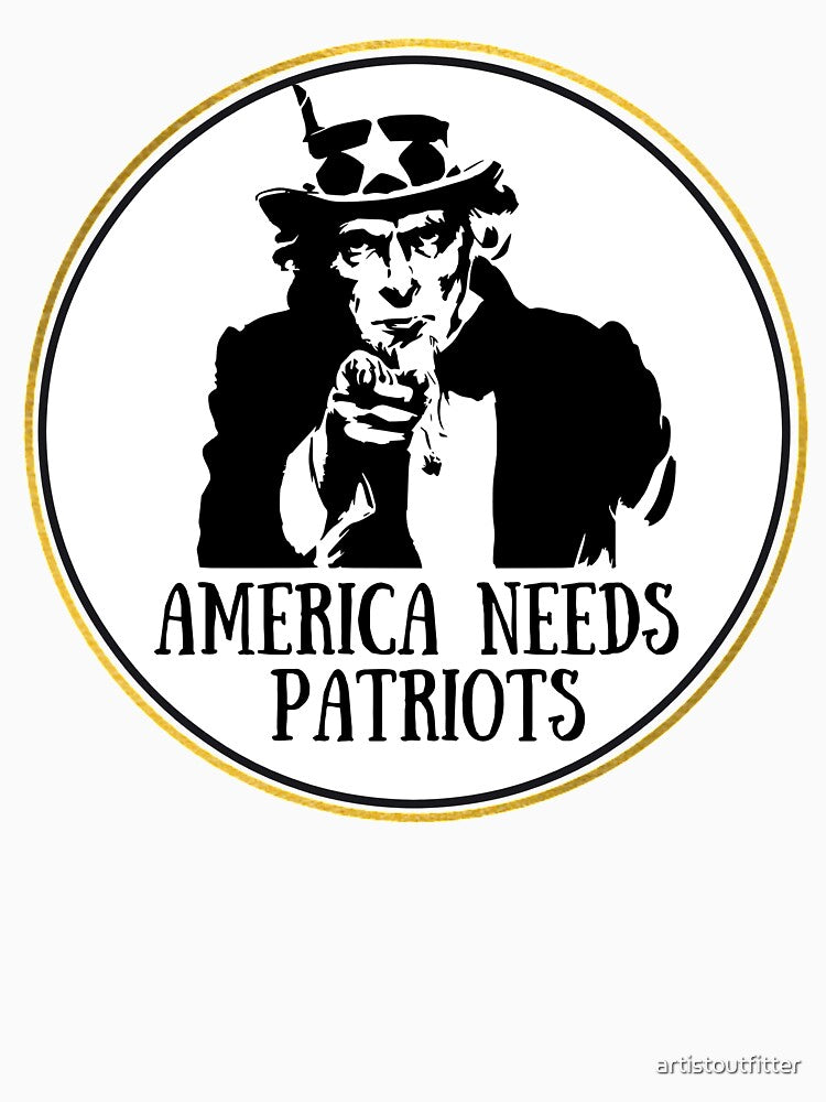 America Needs Patriots by artistoutfitter