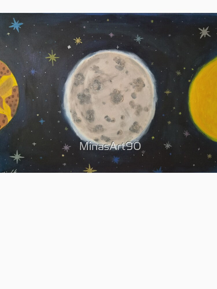 The planet Moon by MinasArt90