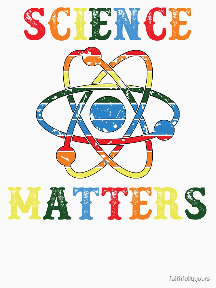 Science Matters Rainbow. Fun Science Design by faithfullyyours