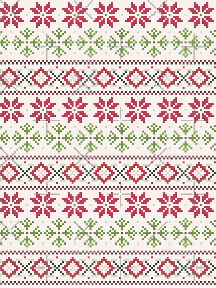 Ugly Christmas Knitted Pattern by Ross-Sergey