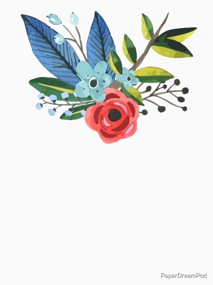 Summer flowers sticker pack, shirts, masks and more by PaperDreamPod