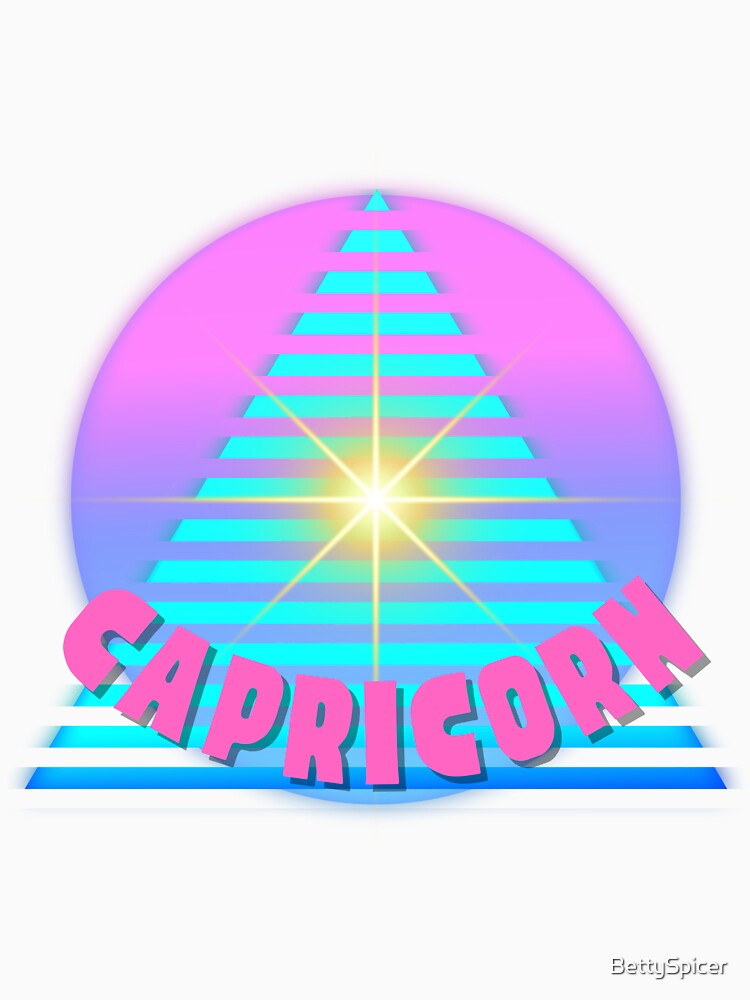 Capricorn 80's Synthwave by BettySpicer