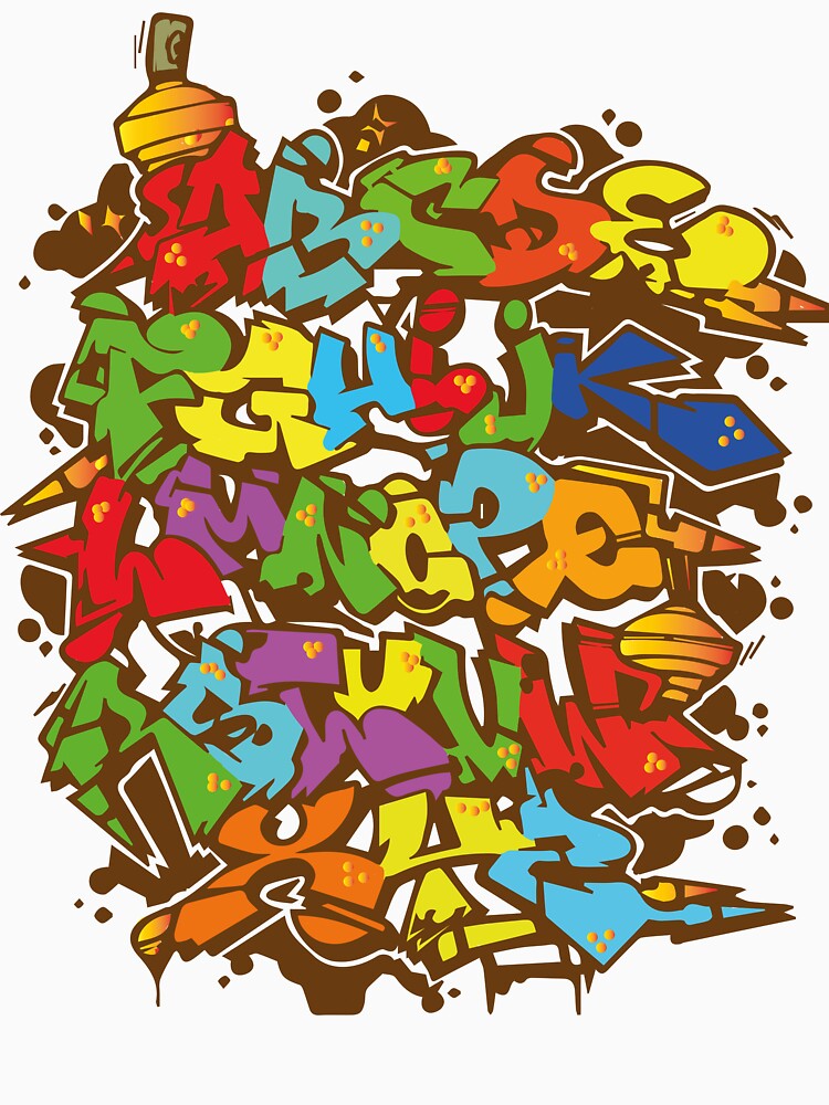 graffiti alphabet by Osiris1995