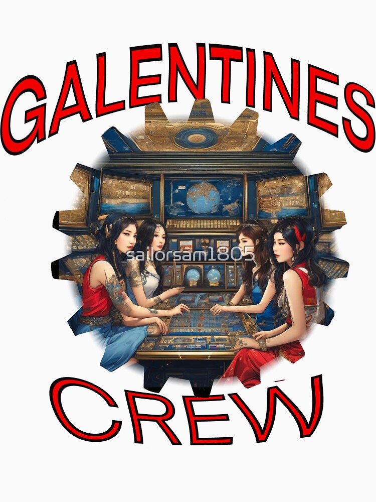 The Japanese girl power Galentines crew submarine girls only crew by sailorsam1805