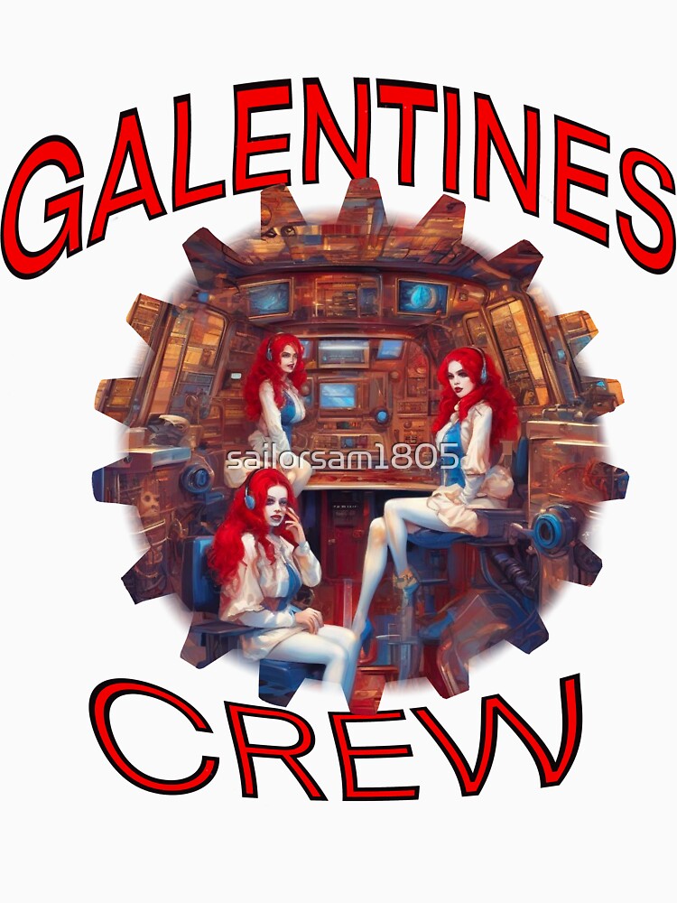 The Surreal Super girl power Galentines crew submarine girls only crew by sailorsam1805