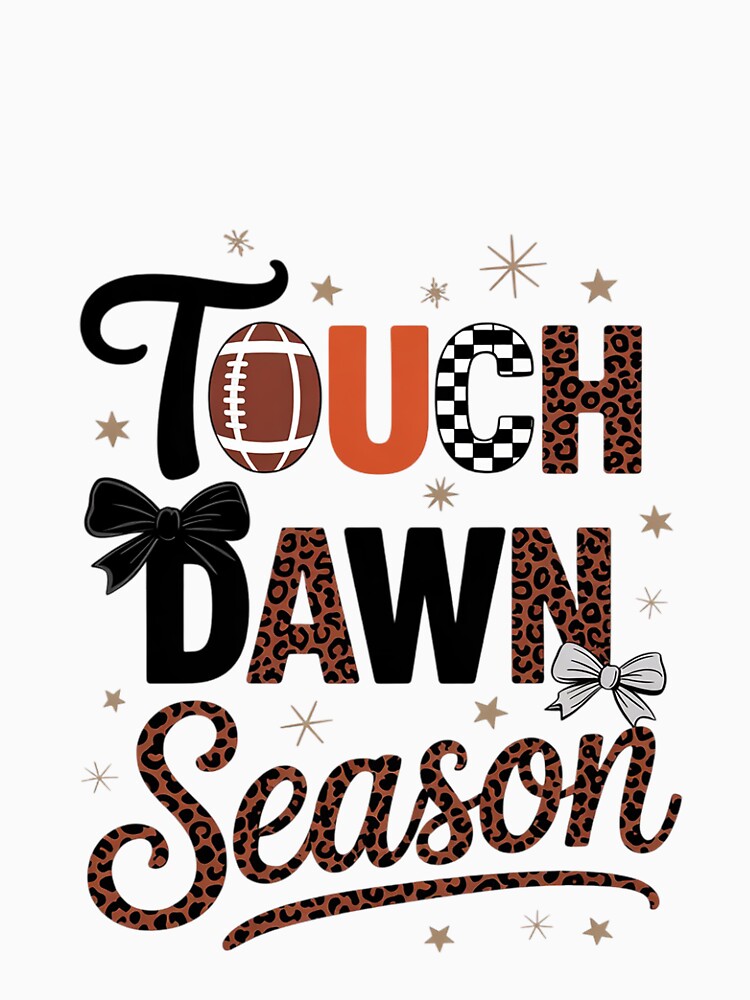 Touchdown Season Football Game Day Coquette Bow by MarryIsMonth