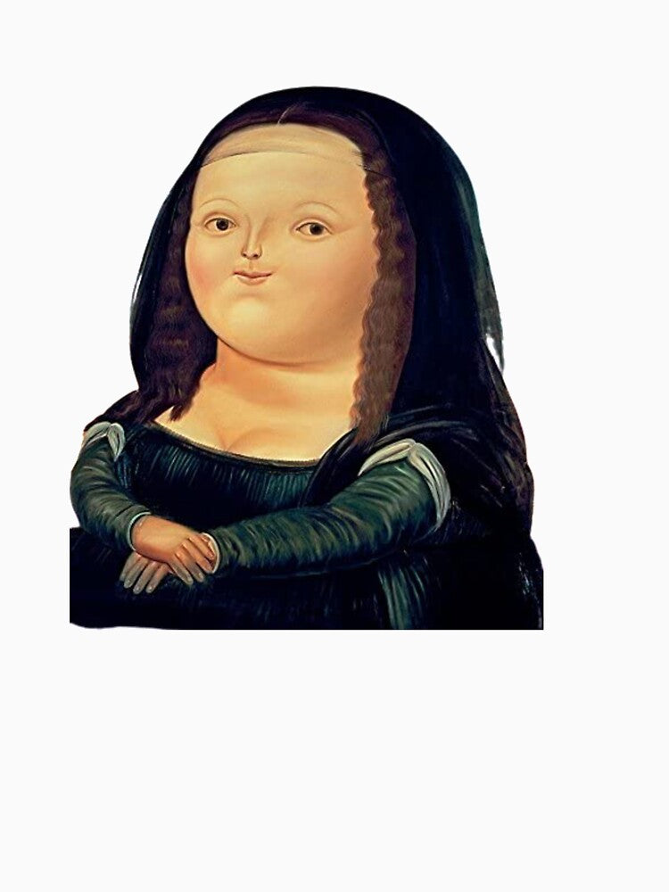 Fat Mona Lisa by Adbor-Tb
