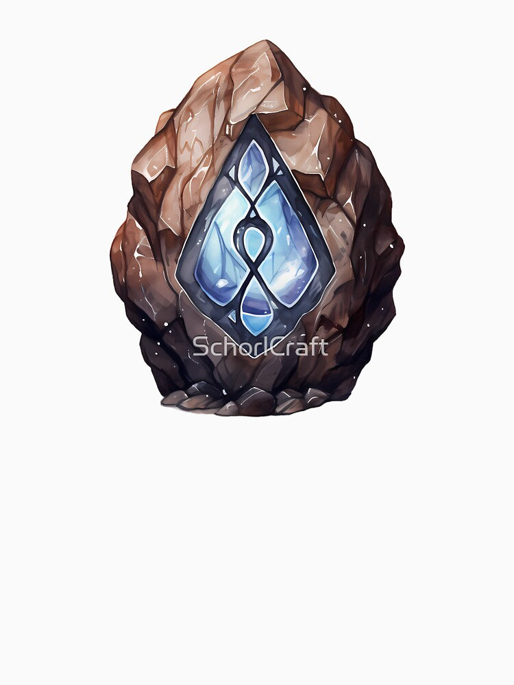 Magic Runestone Elemental Water by SchorlCraft