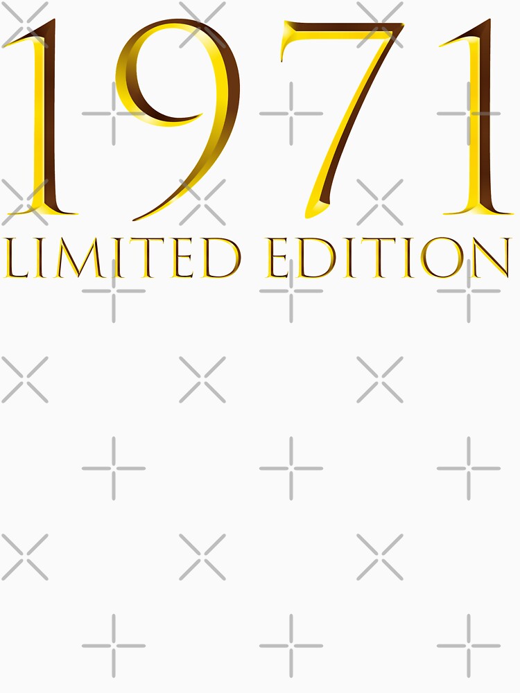 1971 Limited Edition 50 Year Old 50th Birthday by DavisHasari