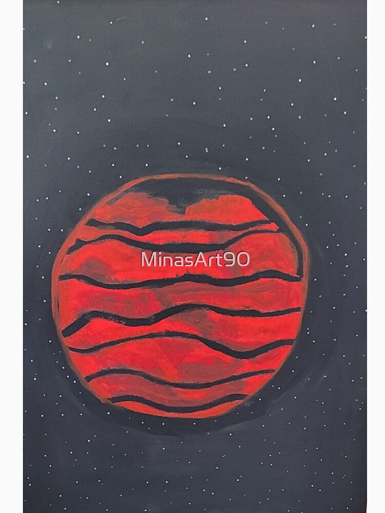 The planet Mars by MinasArt90