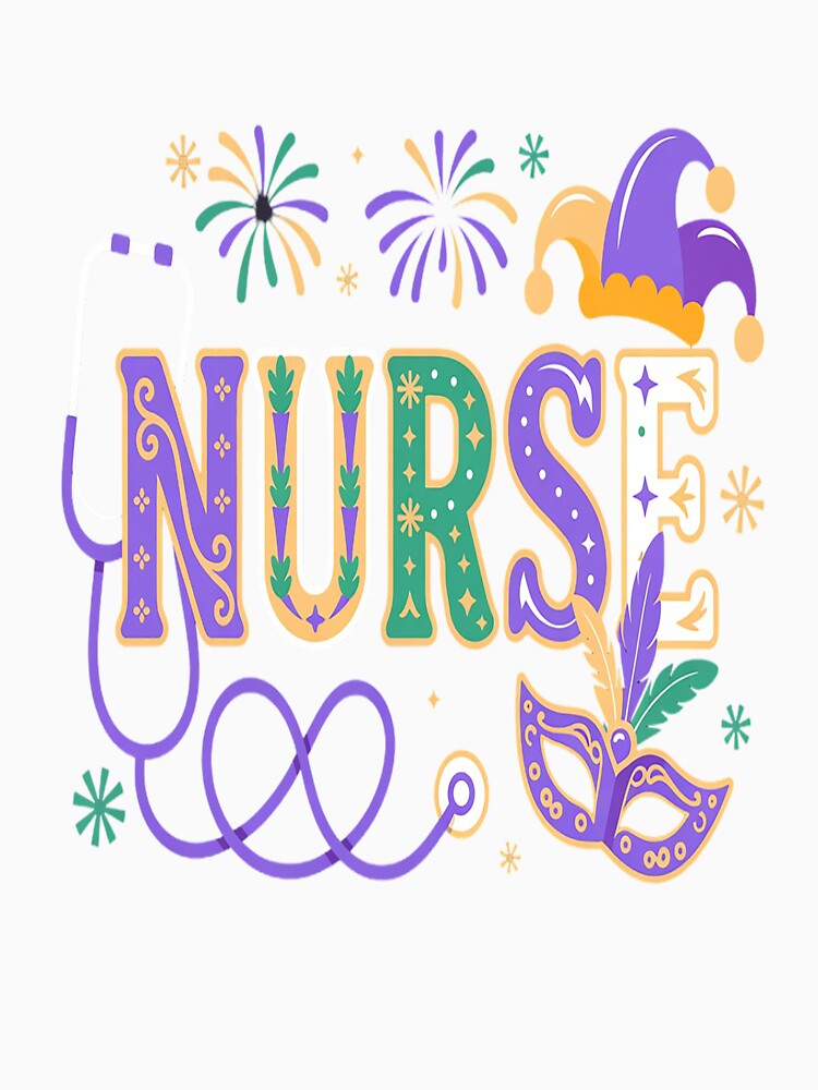 Mardi Gras Nurse Costume Carnival Party RN Hospital by catsdothingz