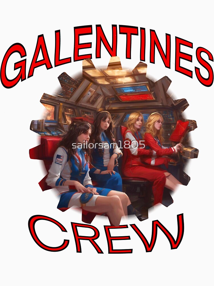 Cool submarine US Navy American Girls Galentines crew on submarine on Galentines day and Galentines party, gift idea for Galentines day by sailorsam1805