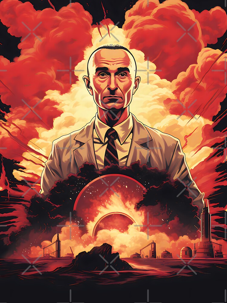 Oppenheimer I: Unique Print on Demand for Science Lovers. by InsaneLEDP