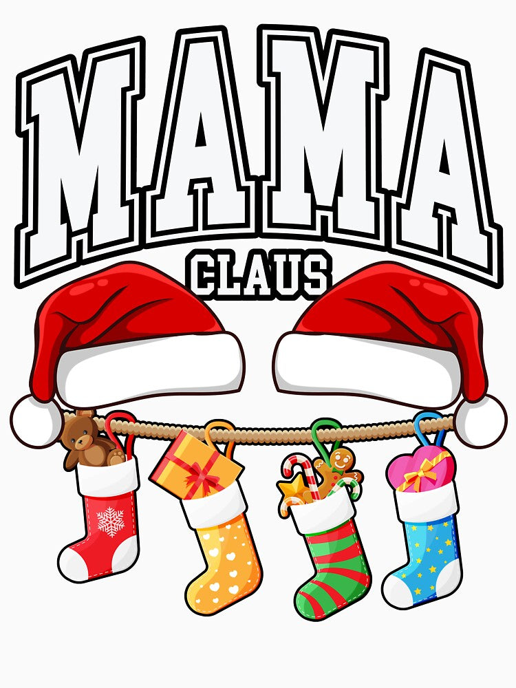Mama Claus: Christmas: Mom Christmas by KrisRubinArt