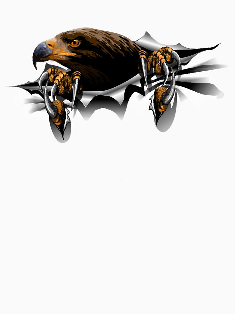 Golden Eagle Torn Metal by StoreVillaGiftt