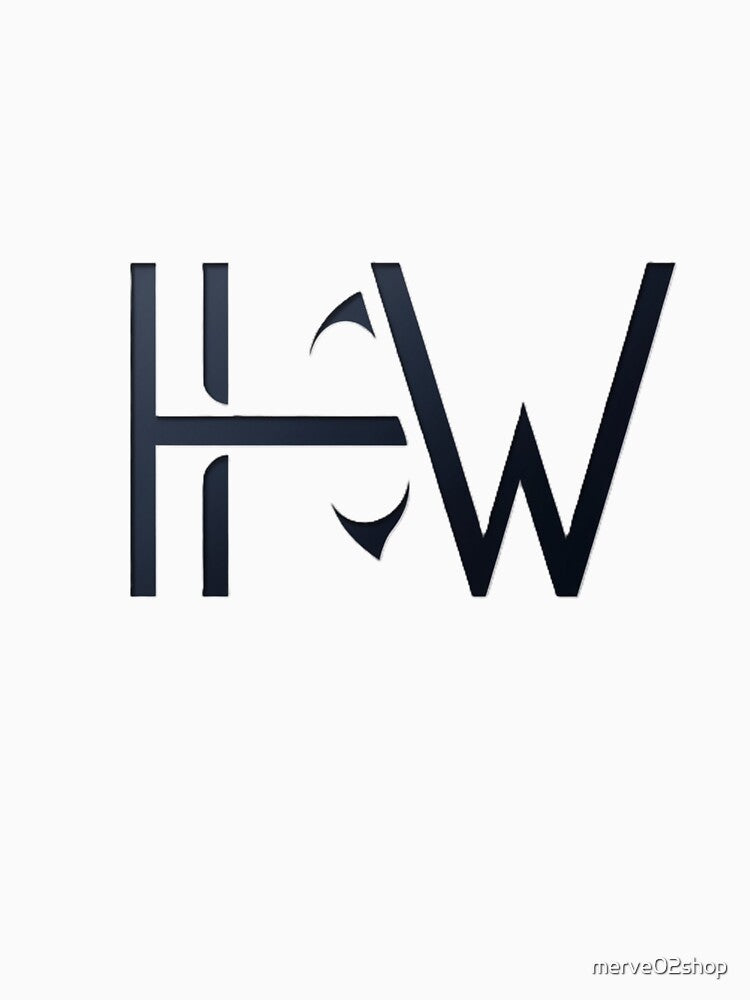 Sleek Modern Monogram Logo Design by merve02shop
