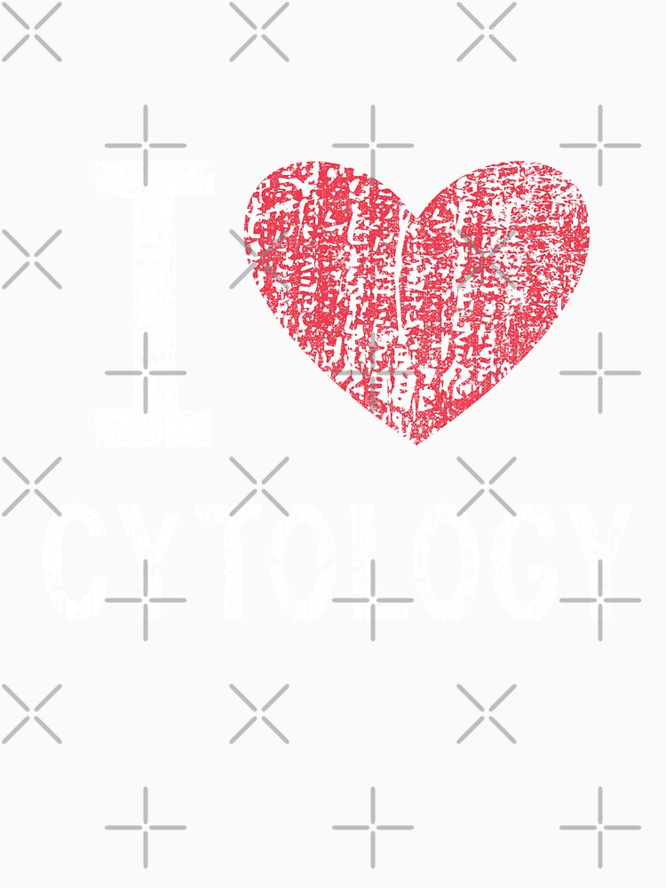 I Love Cytology Gift For Men Women Kids by GabbyKash